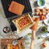 Picture of KitchenAid Ribbed Soft Silicone Pot Holder 2-Pack Set, Honey, 7"x9"