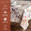 Picture of Maison d' Hermine 100% Cotton Table Cover - 70"x90" Rectangle Decorative Tablecloth - Washable Tablecloths for Dining, Home & Party - for Thanksgiving & Christmas - Equinoxe - Beige Collection