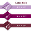 Picture of A AZURELIFE Resistance Bands,Professional Long Non-Latex Elastic Stretch Bands,Exercise Bands for Physical Therapy, Yoga, Pilates, Rehab, at-Home or The Gym Workouts, Strength Training