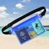 Picture of AiRunTech Waterproof Crossbody Belt Bag for Women Men,River Lake Canoe Essential Accessories Must Haves,Waterproof Pouch for Phone Passport Wallet Purse with Waist Strap