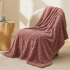 Picture of Bedsure Dusty Pink Blanket for Couch - Super Soft Cozy Throw Blankets for Women, Cute Small Fleece Blanket for Girls, 50x70 Inches