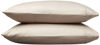Picture of Amazon Basics 400 Thread Count Cotton Pillow Cases, Standard, 30" L x 20" W, Stone Gray - Set of 2