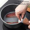 Picture of SENSARTE Nonstick Sauce Pan with Lid Saucepan Set, Swiss Granite Coating Sauce Pot Kitchen Cooking Pot, Induction Comptable, PFOA Free, 1.5 + 2.5 QT