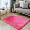 Picture of OLANLY 2x3 Machine Washable Small Bedside Rug, Soft Fluffy Shaggy Entryway Throw Rugs for Bedroom, Living Room, Indoor Floor Carpet for Kids Girls Boys, Nursery Rooms, Home Decor Aesthetic, Hot Pink