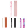 Picture of Jasenna Recorder Instrument for Beginner Kids Adults,8-Hole Soprano Descant Recorder Music Flute with with Cleaning Rod & Leather Case For School Student Home Entertainment(2-Woven Pink)