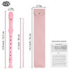 Picture of Jasenna Recorder Instrument for Beginner Kids Adults,8-Hole Soprano Descant Recorder Music Flute with with Cleaning Rod & Leather Case For School Student Home Entertainment(2-Woven Pink)
