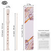 Picture of Jasenna Recorder Instrument for Beginner Kids Adults,8-Hole Soprano Descant Recorder Music Flute with with Cleaning Rod & Leather Case For School Student Home Entertainment(2-White Gold Splash-ink)