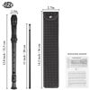 Picture of Jasenna Recorder Instrument for Beginner Kids Adults,8-Hole Soprano Descant Recorder Music Flute with with Cleaning Rod & Leather Case For School Student Home Entertainment(2-Woven Black)