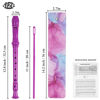 Picture of Jasenna Recorder Instrument for Beginner Kids Adults,8-Hole Soprano Descant Recorder Music Flute with with Cleaning Rod & Leather Case For School Student Home Entertainment(2-Purple Blue Splash-ink)