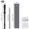 Picture of Jasenna Recorder Instrument for Beginner Kids Adults,8-Hole Soprano Descant Recorder Music Flute with with Cleaning Rod & Leather Case For School Student Home Entertainment(2-Woven Grey)