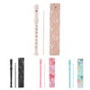 Picture of Jasenna Recorder Instrument for Beginner Kids Adults,8-Hole Soprano Descant Recorder Music Flute with with Cleaning Rod & Leather Case For School Student Home Entertainment(2-Gold Leaf)