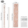 Picture of Jasenna Recorder Instrument for Beginner Kids Adults,8-Hole Soprano Descant Recorder Music Flute with with Cleaning Rod & Leather Case For School Student Home Entertainment(2-Gold Leaf)
