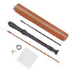 Picture of Jasenna Recorder Instrument for Beginner Kids Adults,8-Hole Soprano Descant Recorder Music Flute with Cleaning Rod & Case Bag For School Student Home Entertainment(6-Woven Brown)