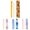 Picture of Jasenna Recorder Instrument for Beginner Kids Adults,8-Hole Soprano Descant Recorder Music Flute with with Cleaning Rod & Leather Case For School Student Home Entertainment(2-Sunflower)