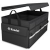 Picture of K KNODEL Car Trunk Organizer with Lid, Collapsible Car Trunk Storage Organizer, Car Organizer and Storage for SUV, Truck, Sedan (2C, Black)