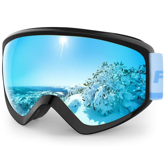 Picture of findway Kids Ski Goggles, Kids Snow Snowboard Goggles for Boys Girls Youth OTG
