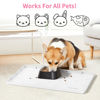 Picture of Sdpeia Under Sink Organizer Waterproof Under Sink Mat for Kitchen and Bathroom - Protects Cabinets from Leaks 22 x 14 inches Shelf Liner Feeding Mat Litter Mat(White)
