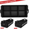 Picture of Homeve Trunk Organizer for Car, Collapsible Storage Box, Car Storage Organizer, 6 Compartment, Multi Pockets, Non Slip Strips, 2 Adjustable Securing Straps, Black