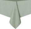 Picture of sancua Rectangle Tablecloth - 60 x 120 Inch - Stain and Wrinkle Resistant Washable Polyester Table Cloth, Decorative Fabric Table Cover for Dining Table, Buffet Parties and Camping, Sage Green