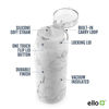 Picture of Ello Cooper 40oz Stainless Steel Water Bottle with Straw and Carry Handle, Double Walled and Vacuum Insulated Metal, Leak Proof Locking Lid with Soft Silicone Spout, Reusable, BPA Free, White Marble