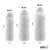 Picture of Ello Cooper 40oz Stainless Steel Water Bottle with Straw and Carry Handle, Double Walled and Vacuum Insulated Metal, Leak Proof Locking Lid with Soft Silicone Spout, Reusable, BPA Free, White Marble