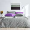 Picture of FLXXIE 2 Pack Microfiber Queen Pillow Cases, 1800 Super Soft Pillowcases with Envelope Closure, Wrinkle, Fade and Stain Resistant Pillow Covers, 20x30, Dark Grey