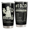Picture of 34HD Father Day Dad Gifts from Daughter Son Wife, Funny Gifts for New Dad Bonus Dad Stepdad Papa Father in Law Husband, Dad Tumbler 20 Oz, Drinking Cup for Dad