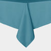 Picture of sancua Rectangle Tablecloth - 54 x 108 Inch - Stain and Wrinkle Resistant Washable Polyester Table Cloth, Decorative Fabric Table Cover for Dining Table, Buffet Parties and Camping, Teal