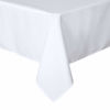 Picture of sancua Rectangle Tablecloth - 90 x 156 Inch - Water Resistant Spill Proof Washable Polyester Table Cloth, Decorative Fabric Table Cover for Dining Table, Buffet Parties and Camping, White