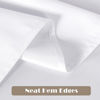 Picture of sancua 10 Pack White Tablecloth 60 x 84 Inch, Rectangle Table Cloth for 4ft Table - Stain and Wrinkle Resistant Washable Polyester Table Cover for Dining Wedding Banquet Party Buffet Restaurant