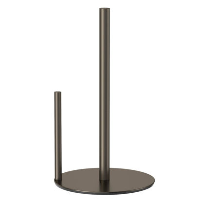 Picture of Paper Towel Holder Bronze Kitchen Roll Holder, Oil Rubbed Bronze Paper Towel Holder for Kitchen Roll Organize, Countertop Roll Dispenser with Weighted Base