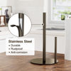 Picture of Paper Towel Holder Bronze Kitchen Roll Holder, Oil Rubbed Bronze Paper Towel Holder for Kitchen Roll Organize, Countertop Roll Dispenser with Weighted Base