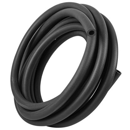 Picture of 3/8 Inch (10mm) ID Fuel Line Hose 5FT NBR Rubber Push Lock Hose High Pressure 300PSI for Automotive Fuel Systems Engines