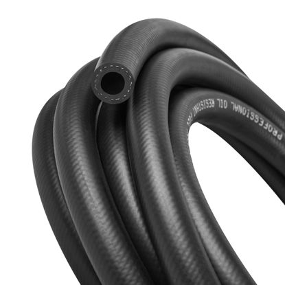 Picture of 3/8 Inch (10mm) ID Fuel Line Hose 15FT NBR Rubber Push Lock Hose High Pressure 300PSI for Automotive Fuel Systems Engines