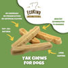 Picture of EcoKind Premium Gold Yak Cheese Himalayan Dog Chews, Dog Treats for Medium Dogs, All Natural, High Protein, for Aggressive Chewers, Medium - 6 Chews