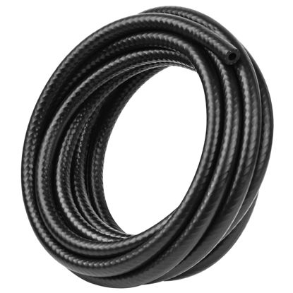 Picture of 3/16 Inch (5mm) ID Fuel Line Hose 15FT NBR Rubber Push Lock Hose High Pressure 300PSI for Automotive Fuel Systems Engines