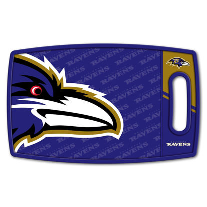 Picture of YouTheFan NFL Baltimore Ravens Logo Series Cutting Board
