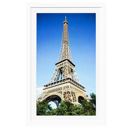 Picture of PEALSN 11x17 Picture Frame, Display Pictures 8 x 12 with Mat or 11 x 17 Without Mat for Wall Mounting Display, Photo Frames, White.