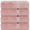 Picture of Chakir Turkish Linens | Hotel & Spa Quality 100% Cotton Premium Turkish Towels | Soft & Absorbent (4-Piece Bath Towels, Pink)