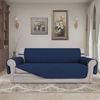 Picture of Easy-Going Reversible Oversized Couch Cover for 3 Cushion Couch Sofa Cover for Dogs Water Resistant Furniture Protector Cover with Foam Sticks for Pet Cat (Oversized Sofa, Navy/Navy)