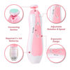 Picture of Baby Nail Trimmer Electric,Baby Nail Clippers, 6 in 1 Baby Nail File,Nail File Baby Grooming Kit Manicure Set for Toddler or Adults (Pink)