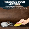 Picture of The Original Leather Mink Oil, Leather Color Restorer, Leather Scratch Remover, Leather Couch Scratch Repair, Leather Restorer for Couches, Leather Couch Paint, Leather Scratch Repair Kit Mink Oil