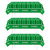 Picture of Football Party Decorations,3 Pack Football Tablecloth Disposable Plastic Tablecloth 54" X 108", Football Birthday Party Decor,Football Table Cloth for Rectangle Tables,Football Party Supplies for Home
