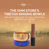 Picture of Ohm Store 4" Tibetan Singing Bowl Set - Meditation Sound Bowl Handcrafted in Nepal for Yoga, Chakra Healing, Mindfulness, and Stress Relief - Unique Spiritual Gifts for Women and Men