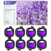 Picture of Car Air Freshener Vent Clips, 8 Pack, Provides Long-Lasting Scent, Up to 240 Days, Odor Eliminator (Lavender)