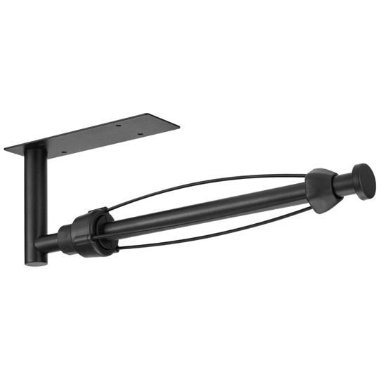 Picture of DEKAVA Paper Towel Holder Under Cabinet Wall Mount for Kitchen Paper Towel, Self-Adhesive Paper Towel Bar, Paper Towel Rack, SUS304 Stainless Steel 13 inch (Black R, 1)