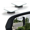 Picture of LivTee Blind Spot Mirror, Fan HD Glass Frameless Convex Rear View Mirror with wide angle Adjustable Stick for Cars SUV and Trucks, Pack of 4