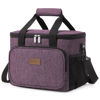 Picture of Lifewit Large Lunch Bag Insulated Lunch Box Soft Cooler Cooling Tote for Adult Men Women,Purple 24-Can (15L)