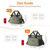 Picture of Lifewit Large Lunch Bag Insulated Lunch Box Soft Cooler Cooling Tote for Adult Men Women, Dark Green 24-Can (15L)