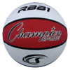 Picture of Champion Sports Rubber Official Basketball, Heavy Duty - Pro-Style Basketballs, and Sizes - Premium Basketball Equipment, Indoor Outdoor - (Size 7- Red, White, Blue)